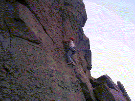 Climber at Rocks SP